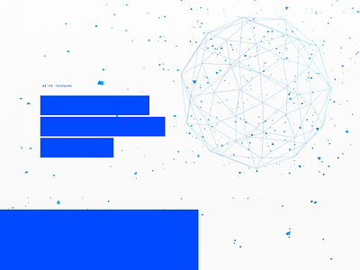 Techgami - Dev Ops Homepage 3js animation dev ops developers development particles sketch webdesign website websites