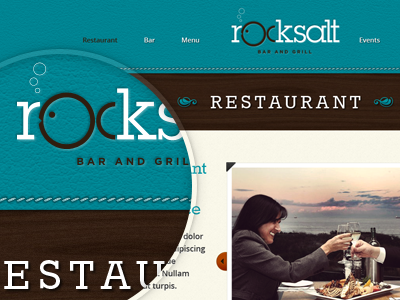 Rocksalt Restaurant Page