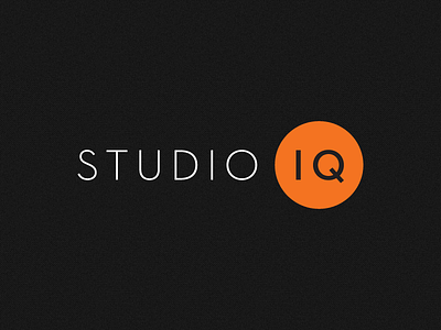 Studio IQ branding design identity iq logo studio