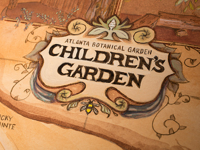 Children's Garden Map - Atlanta Botanical Garden