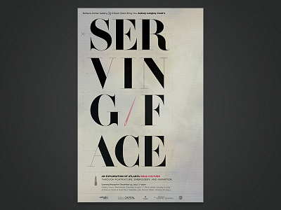 Serving Face Poster