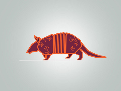Sneak Peek animal armadillo atlanta austin design festival icon illustration logo texas