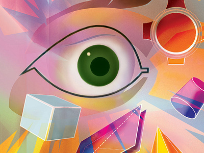Eyepopping Puzzles conceptual design digital graphic illustration photoshop art