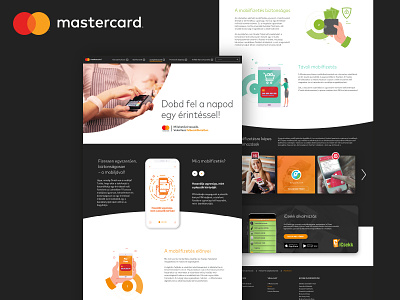 Mastercard Landing Redesign Concept - 1 banking design desktop design finance header landing page money app payment payment app ui webdesign website design