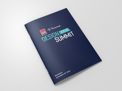 Design Summit - Event Brochure brochure calendar catalogue design design digital event event branding offset printing press print design summit