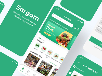 Grocery E-commerce Application grocery grocery apps mobile app mobile design mobile ui ui designer uiux
