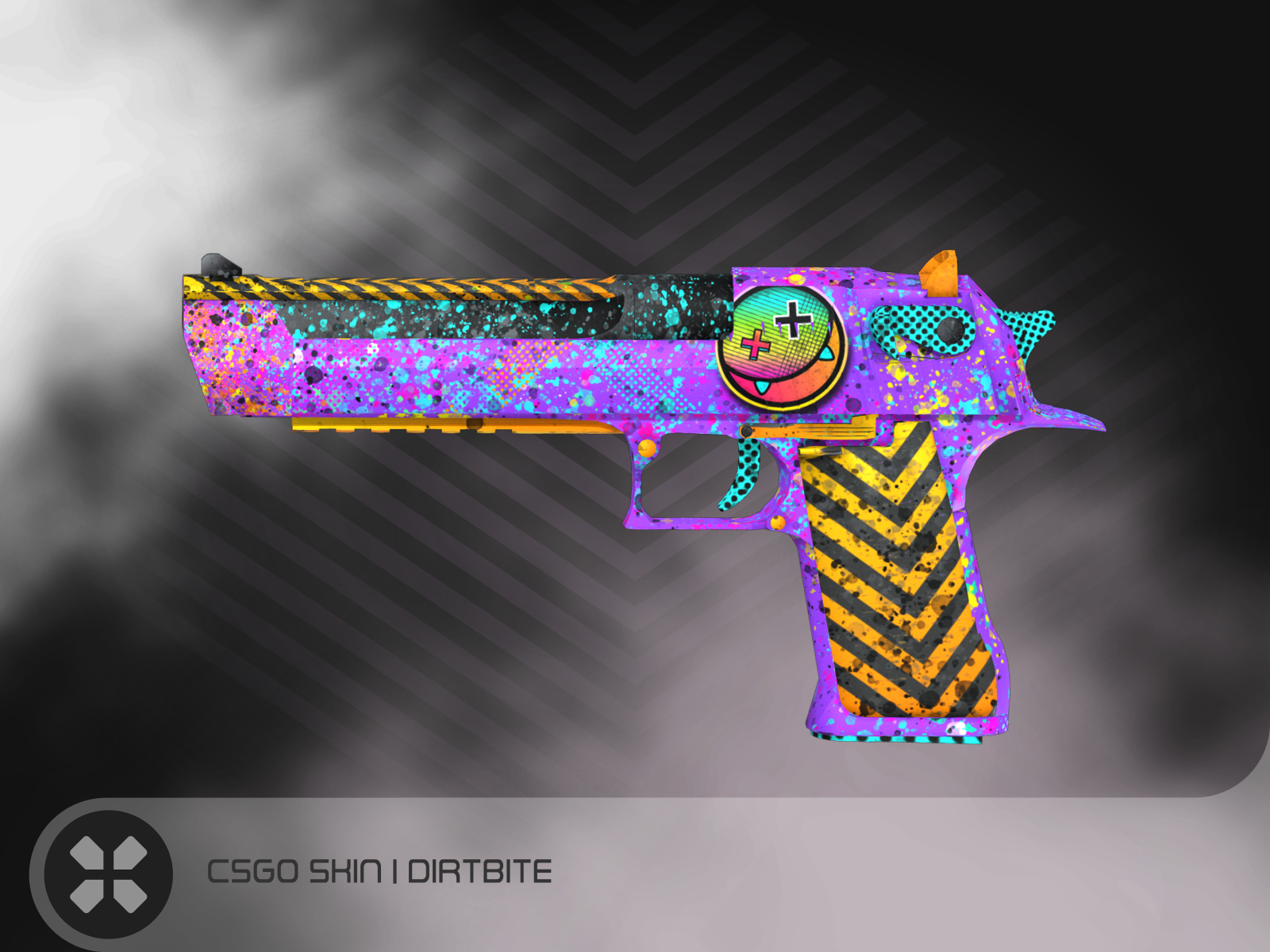 Dirt Bite Desert Eagle CSGO Skin by Veronika Nex Vesela on Dribbble