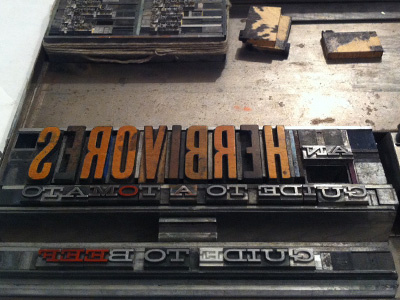 Prepping for the Press hellenic wide letterpress typography