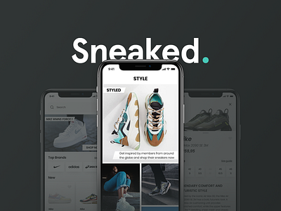 Sneakers App Design app design shoes sneaker sneakers ui ux