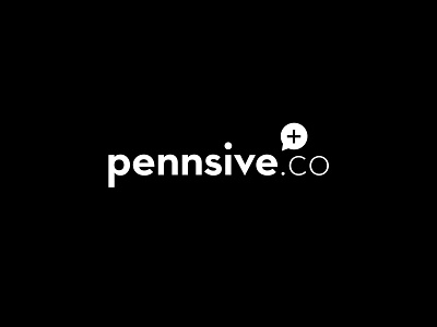 logo for pennsive.co branding design logo typography