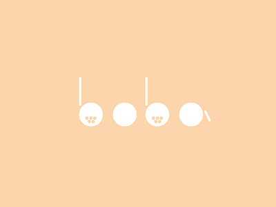 Boba bubble tea logo redesign 2