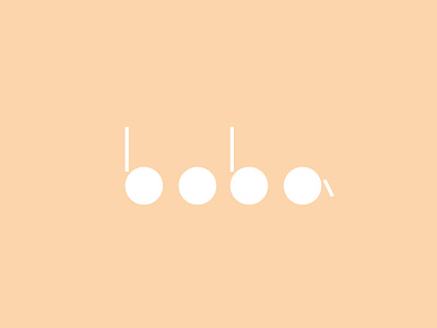 Boba bubble tea logo redesign 3