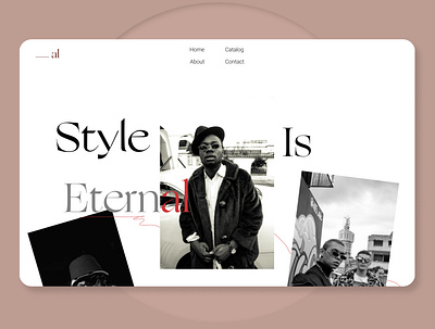 Website for clothing brand brand clothing editorial ui ui ux ui design uidesign uiux uiux design uiux designer uiuxdesign uiuxdesigner user experience user interface user interface design userinterface ux web design webdesign website