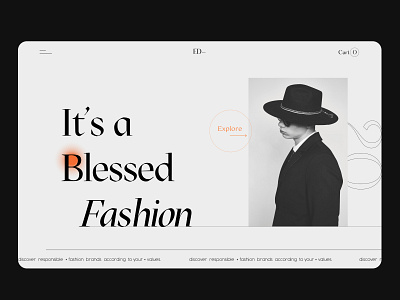 Website design concept for a fashion brand clothing brand color editorial editorial art editorial design editorial layout fashion fashion brand photography ui ui ux ui design uidesign uiux ux uxui web design webdesign website website design