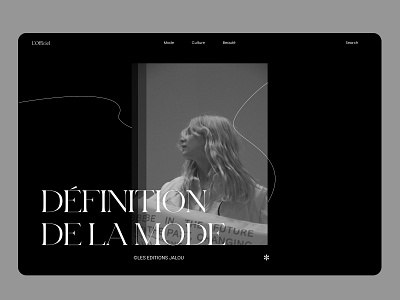 Style Exploration for a fashion magazine app design art editorial editorial layout fashion fashion brand magazine ui ui ux ui design uidesign uiux ux ux design uxui web web design webdesign website website design