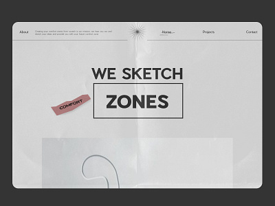 Interior design agency website app brand editorial interior minimal promo typography ui ui ux ui design uidesign uiux ux web webdesign website