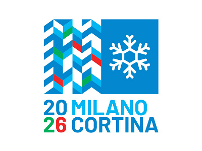 Milano Cortina 2026 2026 branding cortina logo milano olimpiadi olympic olympic games snowflake winter games