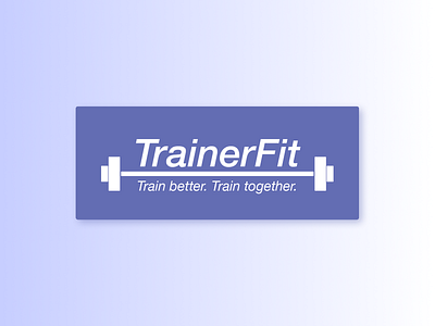 Fitness Service Logo - TrainerFit