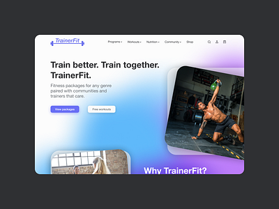 Fitness Landing Page