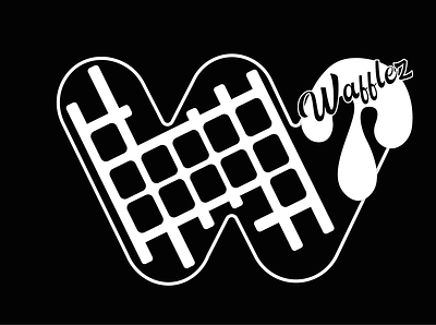 Logo Wafflez creative design diseño gráfico graphic design illustration illustrator logo marca marketing digital vector