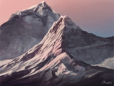 Mountain animation artwork colours concept concept art design digital digital art digital arts digital painting drawing illustration illustrator landscape mountain mountains painting photoshop sketch view