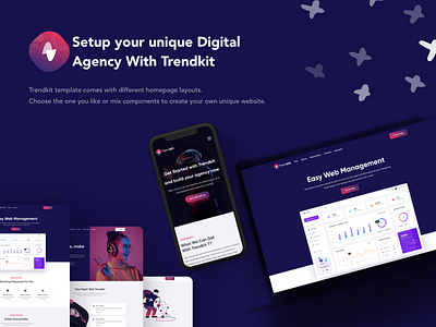 Trendkit - Digital Agencies & SaaS Template