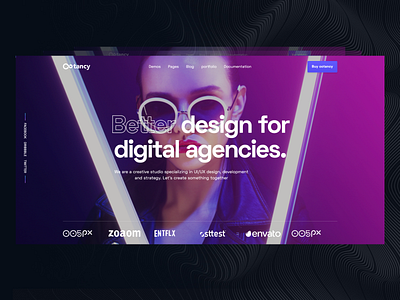 ootancy - digital agency & portfolio template