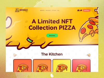 Nirvanas pizza -  NFT project