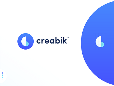 creabik - logo agency branding branding company breabik logo creabik creabik design logo logo concept logotype project ui ux
