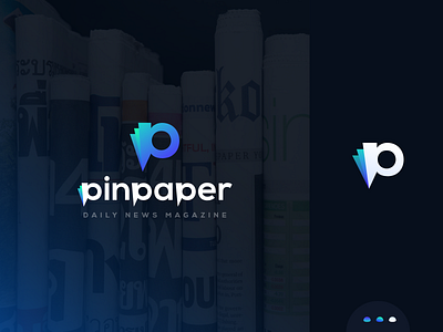 pinpaper - logo for news website