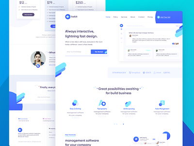 Kokit- SaaS Software & Digital Agency Template