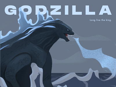 Kaiju Alert Poster by Jesse Cooke on Dribbble