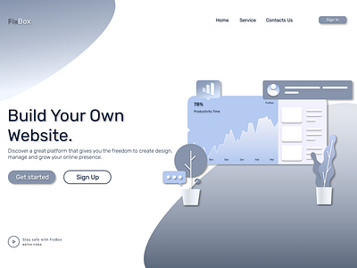 Build Website design illustration ui ux vector web website