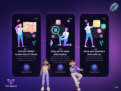 Travel Guide Application Onboarding iOS