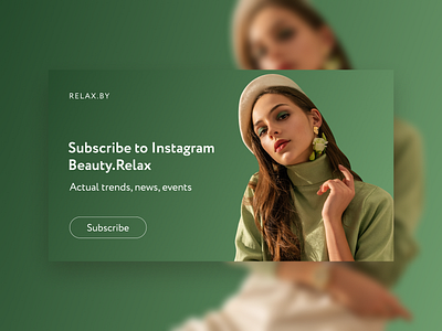 Instagram ad banner