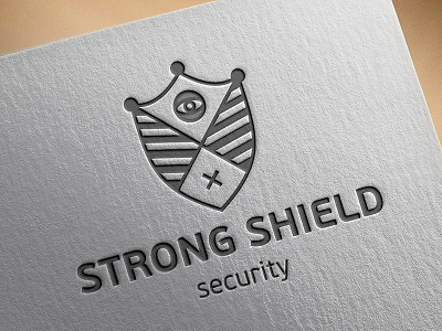 Logo Strong Shield Security logo security