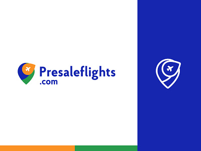 Pre Sale Flights branding design flights icon illustration logo logotipe minimal point presale travel vector