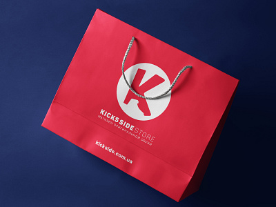 Kicks Sides, logo & identity branding design identity branding logo minimal online pack packaging paper bag shop sneakers typography ux vector