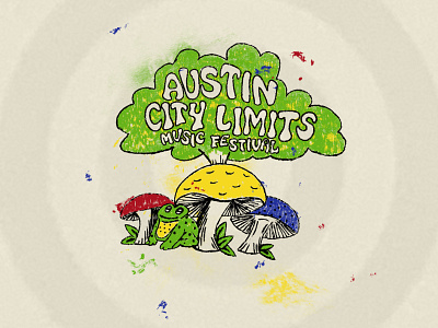 austin city limits limited edition t-shirt graphic austin city limits clothing design illustration nashville screenprint