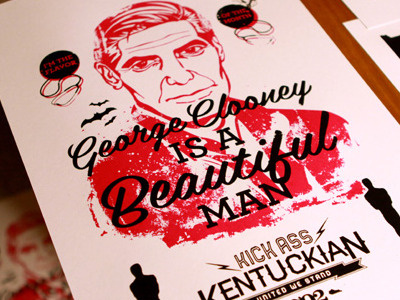 Flavor of the Month: Printed 002 kentucky ky print screen print poster