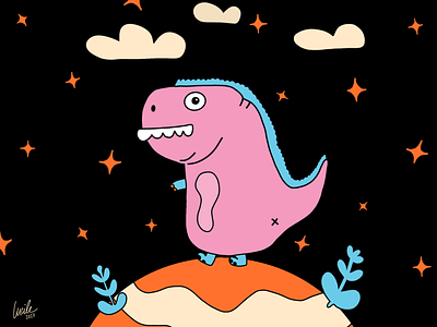 The Dinosaur dinosaur ipadpro procreate procreateapp