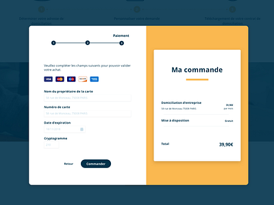 Payment Pop-In lucile foraison payment payment app ui design webdesign