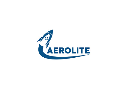 AEROLITE app design icon illustration lettering logo minimal type ui vector