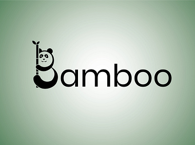 Bamboo : Panda 02 app art design icon illustration illustrator logo minimal ui vector