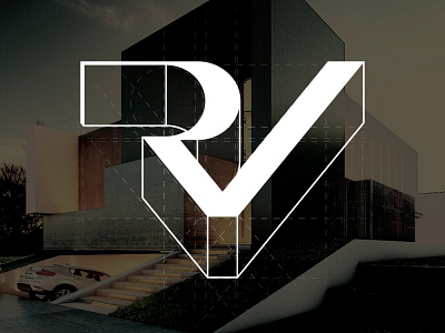 R Visualization - Logo Core branding design flat icon illustration illustrator logo minimal vector