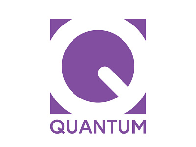 Quantum - Logo Core app branding design flat icon illustration illustrator logo minimal vector