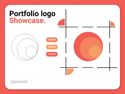 Dribbble Portfolio Logo figma illustrator logo ui