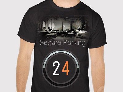 Secure Parking T-Shirt Design design t shirt