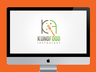 Kungfood Logo Design design logo