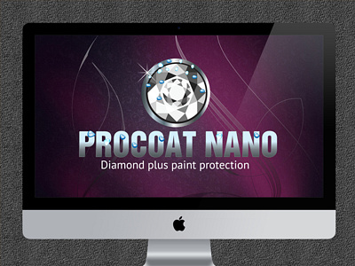 Procoat Nano Logo Design design logo